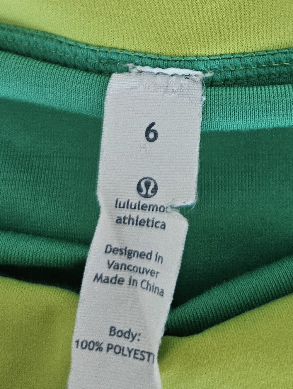 Lululemon athletica Speed Up Lime Plaid Active Shorts - Picture 3 of 9